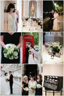 wedding photo - Cool Movie-Themed Wedding In London