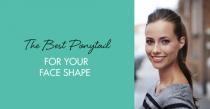 wedding photo - The Best Ponytail For Your Face Shape