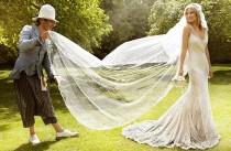 wedding photo - The 15 Most Gorgeous Wedding Dresses To Ever Grace The Pages Of Vogue