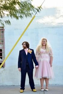 wedding photo - Pinwheel and Unicorn Magic Wedding in Las Vegas
