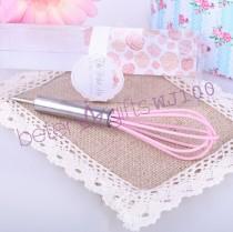 wedding photo - "The Perfect Mix" Pink Kitchen Whisk