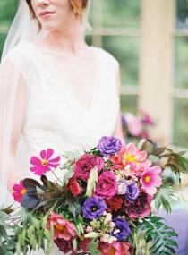 wedding photo - Jewel Toned Spring Wedding Inspiration