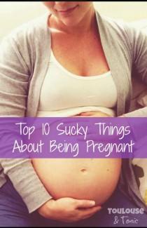 wedding photo - Top 10 Sucky Things About Being Pregnant