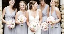wedding photo - Grey Bridesmaids
