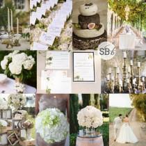 wedding photo - Inspiration Board: Hydrangea & Brass