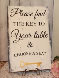 wedding photo - Wedding signs/ Reception tables/Seating Plan/Seating Assignment Sign/Choose a Seat/Key to Your table/Key