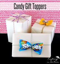 wedding photo - Candy Gift Toppers