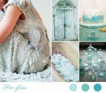 wedding photo - Inspiration board: Sea glass