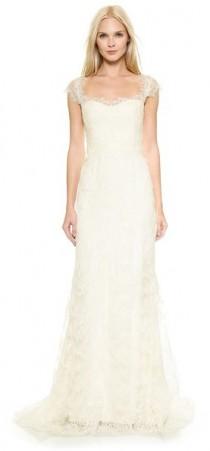 wedding photo - Marchesa Corded Lace A-Line Gown