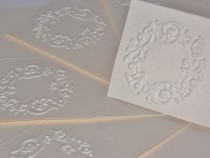 wedding photo - Placecards, Wedding Seating Cards, Table Cards, Embossed, Wedding Reception
