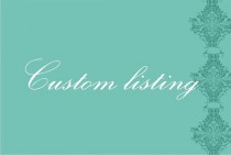 wedding photo - Custom listing for Lindsay Wagner
