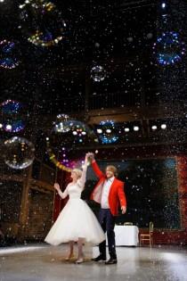 wedding photo - Married on Stage at The Royal Shakespeare Theatre