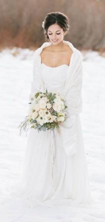wedding photo - 17 Stylish Reasons To Have A Winter Wedding - New