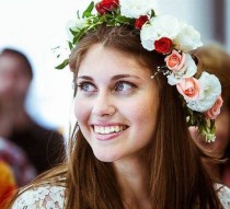 wedding photo -  Corona de flores