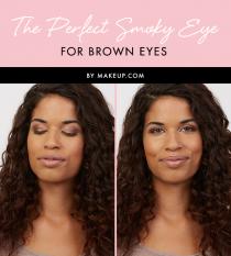 wedding photo - The Perfect Smoky Eye for Brown Eyes