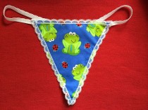 wedding photo - Womens Cute FROG G-String Thong Lingerie Panty Underwear Etsy