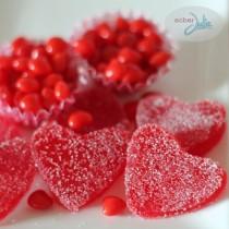 wedding photo - How to Make Strawberry Gumdrop Hearts - Cooking - Handimania