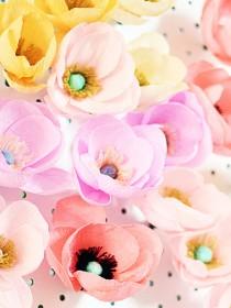 wedding photo - Fresh Cut Paper Flowers: Anemone