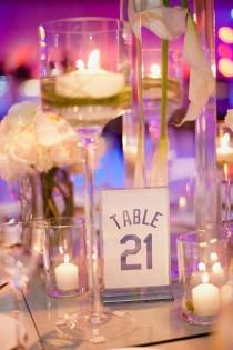wedding photo - Jersey Table Numbers