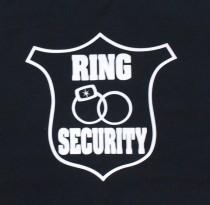 wedding photo - Ring Bearer Shirt, Ring Security Shirt, Customize with his name