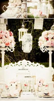 wedding photo - Pink Shabby Chic Style Inspiration