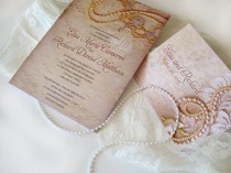 wedding photo - Wedding invitation sample lace