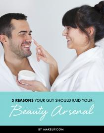 wedding photo - 5 Reasons Your Guy Should Raid Your Beauty Arsenal