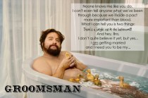 wedding photo - Instant Download - The Hangover Groomsmen Groomsman Manly Men Invite Invitation