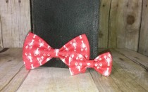 wedding photo - Red Lobsters Bow Tie, Clip, Headband or Pet