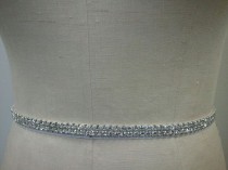 wedding photo - Wedding Belt, Bridal Belt, Bridesmaids Belt, Party Belt, Dazzeling Crystal Rhinestone Belt - Style B200