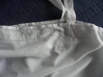 wedding photo - Vintage White Cotton Full Slip