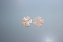 wedding photo - Nude Flower Sticker Pasties- Nipple Covers, for any Size- Package of 6