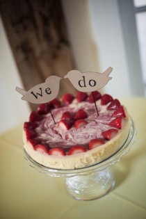 wedding photo -  21 Yummy And Fashionable Cheesecake Wedding Cakes | Wedding Cake