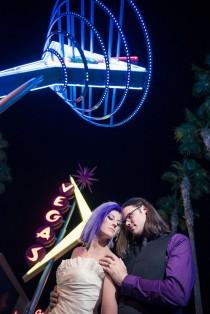wedding photo - Married at the Neon Graveyard in Vegas