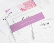 wedding photo - Offbeat and sophisticated! New designs from Shine Wedding Invitations
