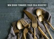 wedding photo - Win $1000 Towards Your Zola Registry!