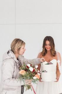 wedding photo - A Styled Vow Renewal   A Glimspe Of The Creative Process