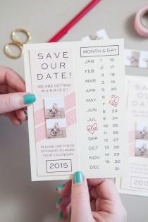 wedding photo - Make Your Own Instagram Save The Date Invitation
