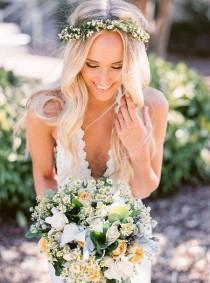 wedding photo -  Flower crowns!