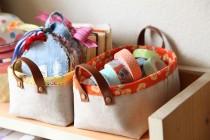 wedding photo - How to Make Fabric Storage Baskets - Sew - Handimania