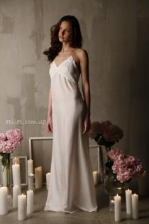 wedding photo -  silk nightgown F-12