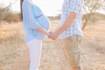 wedding photo - A beautiful baby blue maternity shoot in South Africa 