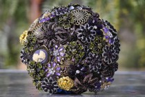 wedding photo - Brooch Bridal Bouquets Made to order