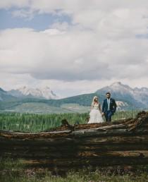 wedding photo - Canadian Rocky Mountains Camp Wedding: Sarah + Leigh - Part 2