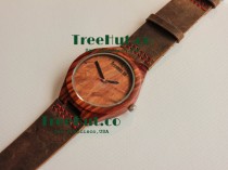 wedding photo - Personalized Minimalist Engraved Wooden Watch, Mens watch, Groomsmen gift, Wood Watch Bamboo Watch HUT-XXX