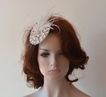 wedding photo -  Wedding hair Accessory, Rhinestone Bridal Cap, Bridal Hair Accessories, Wedding Cap, Wedding Hair Comb