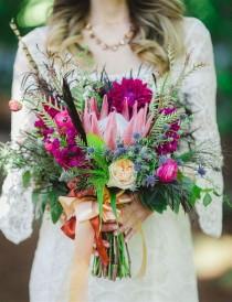 wedding photo - 21 Gorgeous Bridal Bouquet Inspirations