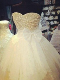 wedding photo - 2015 New Arrival A-Line Wedding Dresses Fluffy Tulle Wedding Gowns Wedding Dress Online with $117.07/Piece on Hjklp88's Store 