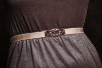 wedding photo - Wedding Accessories - Nude Waist Belt - Bridal Belt - Bridesmaids Belt - Bridal Accessories - Nude Belt - Elastic Belt