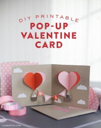 wedding photo - DIY Valentine Pop-Up Card
